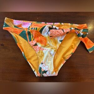 Aerie Pink and Orange Bikini Bottom
